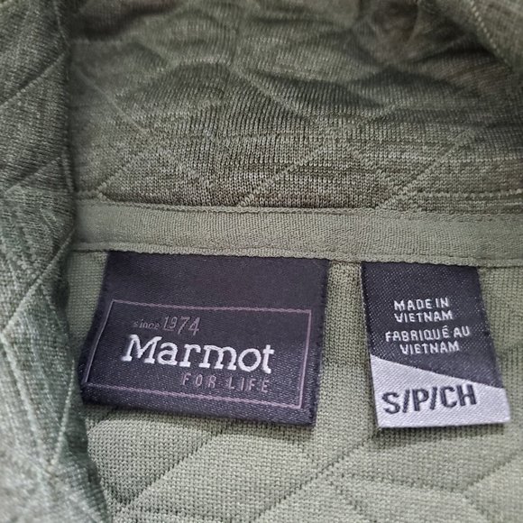 Marmot Annie LS Sz Small Pullover Olive Green NWT - Picture 7 of 16